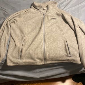 Columbia zip up sweater